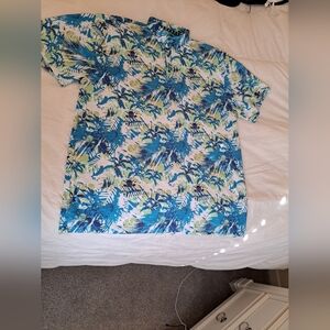 Tattoo Golf Geo Cool Stretch Men’s Golf Shirt Multicolor  Sz 4 XL Excellent Cond